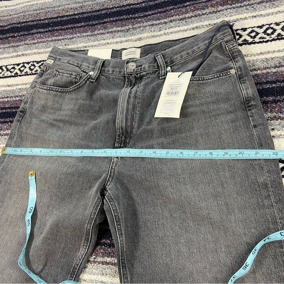 New NWT Citizens Of Humanity Grey Daphne Crop High Rise Free Fall Jeans Women’s - Picture 6 of 15